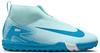Nike JR Mercurial ZOOM SUPERFLY 10 ACADEMY TF Fu&szlig;ballschuhe Kinder - glacier blue-blue orbit