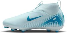 Rückansicht von Nike JR Mercurial ZOOM SUPERFLY 10 ACAD FGMG Fußballschuhe Kinder glacier blue-blue orbit