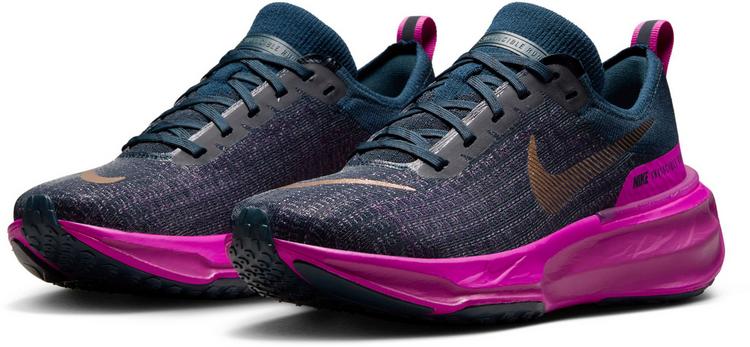 Nike Nike ZoomX Invincible Run FK 3 Laufschuhe Damen - armory navy-mtlc red bronze-vivid grape - 3 | SportScheck