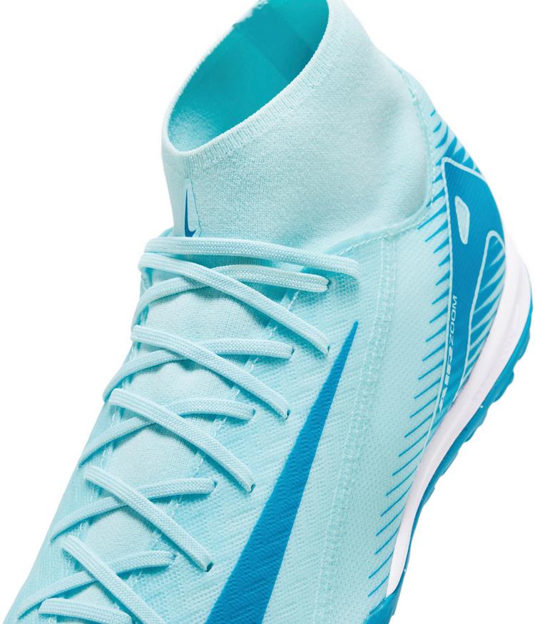 Nike Nike Mercurial ZM SUPERFLY 10 ACADEMY TF Fu&szlig;ballschuhe - glacier blue-blue orbit - 5 | SportScheck