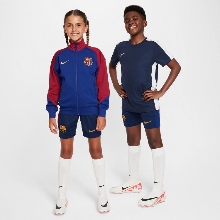 Nike Nike FC Barcelona 24-25 Heim Fu&szlig;ballshorts Kinder - midnight navy-noble red-club gold - 4 | SportScheck