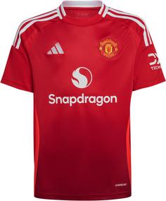 adidas Manchester United 24-25 Heim Fußballtrikot Kinder mufc red