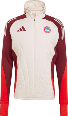 adidas FC Bayern München Fanshirt Herren linen-shadow red