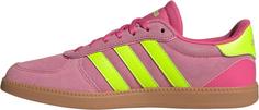 Rückansicht von adidas BREAKNET SLEEK Sneaker Damen pulse magenta-lucid lemon-bliss pink