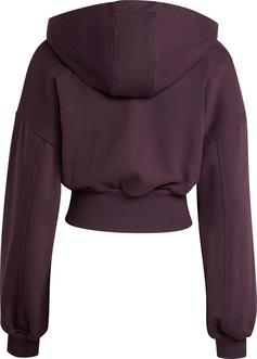 Rückansicht von adidas STELLA MCCARTNEY Kapuzenjacke Damen mineral red