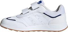 Rückansicht von adidas TENSAUR SWITCH CF Hallenschuhe Kinder ftwr white-team royal blue-dark blue