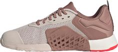 Rückansicht von adidas DROPSET 3 TRAINER Fitnessschuhe Damen putty mauve-warm clay-violet tone