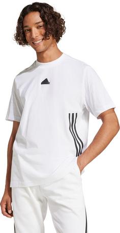 Rückansicht von adidas Future Icons 3S T-Shirt Herren white