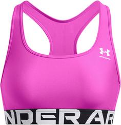 Under Armour HeatGear Authentics Sport-BH Damen vivid magenta