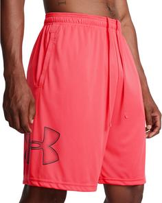 Rückansicht von Under Armour TECH GRAPHIC Funktionsshorts Herren racer red