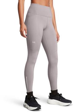 Rückansicht von Under Armour Launch Elite Lauftights Damen red reflective