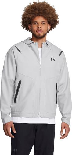 Rückansicht von Under Armour Unstoppable Funktionsjacke Herren halo gray