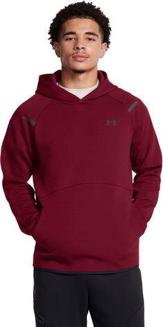 Rückansicht von Under Armour Unstoppable Hoodie Herren cardinal