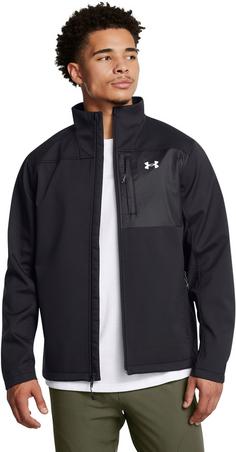 Rückansicht von Under Armour SHIELD Trainingsjacke Herren black