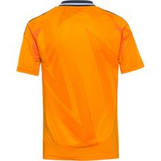 Rückansicht von adidas Real Madrid 24-25 Auswärts Fußballtrikot Kinder crew orange