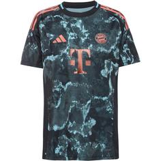 adidas FC Bayern München 24-25 Auswärts Fußballtrikot Damen black