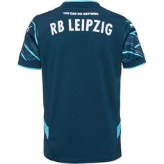 Rückansicht von PUMA RB Leipzig 24-25 3rd Fußballtrikot Kinder dark night-hero blue