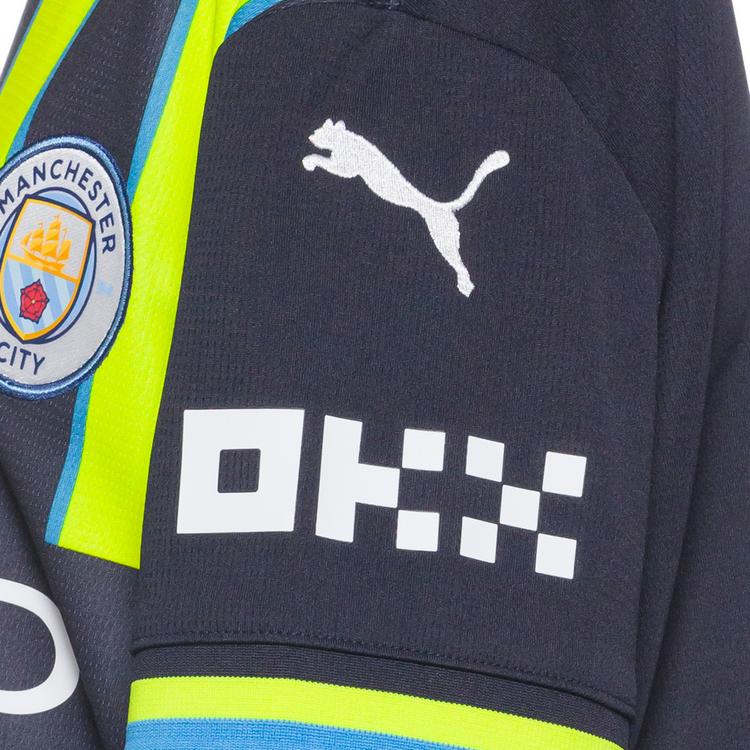 PUMA PUMA Manchester City 24-25 Ausw&auml;rts Teamtrikot Kinder - new navy-yellow glow - 0 | SportScheck