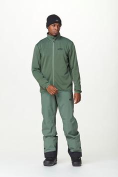 Rückansicht von Picture MARLAY Fleecejacke Herren laurel wreath