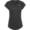 PUMA TRAIN FAVORITE HEATHER CAT Funktionsshirt Damen - black heather
