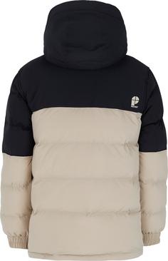 Rückansicht von Protest MACK Snowboardjacke Kinder bamboobeige