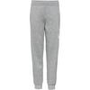 Nike NSW CLUB FLEECE Sweathose Kinder - dk grey heather-base grey-white