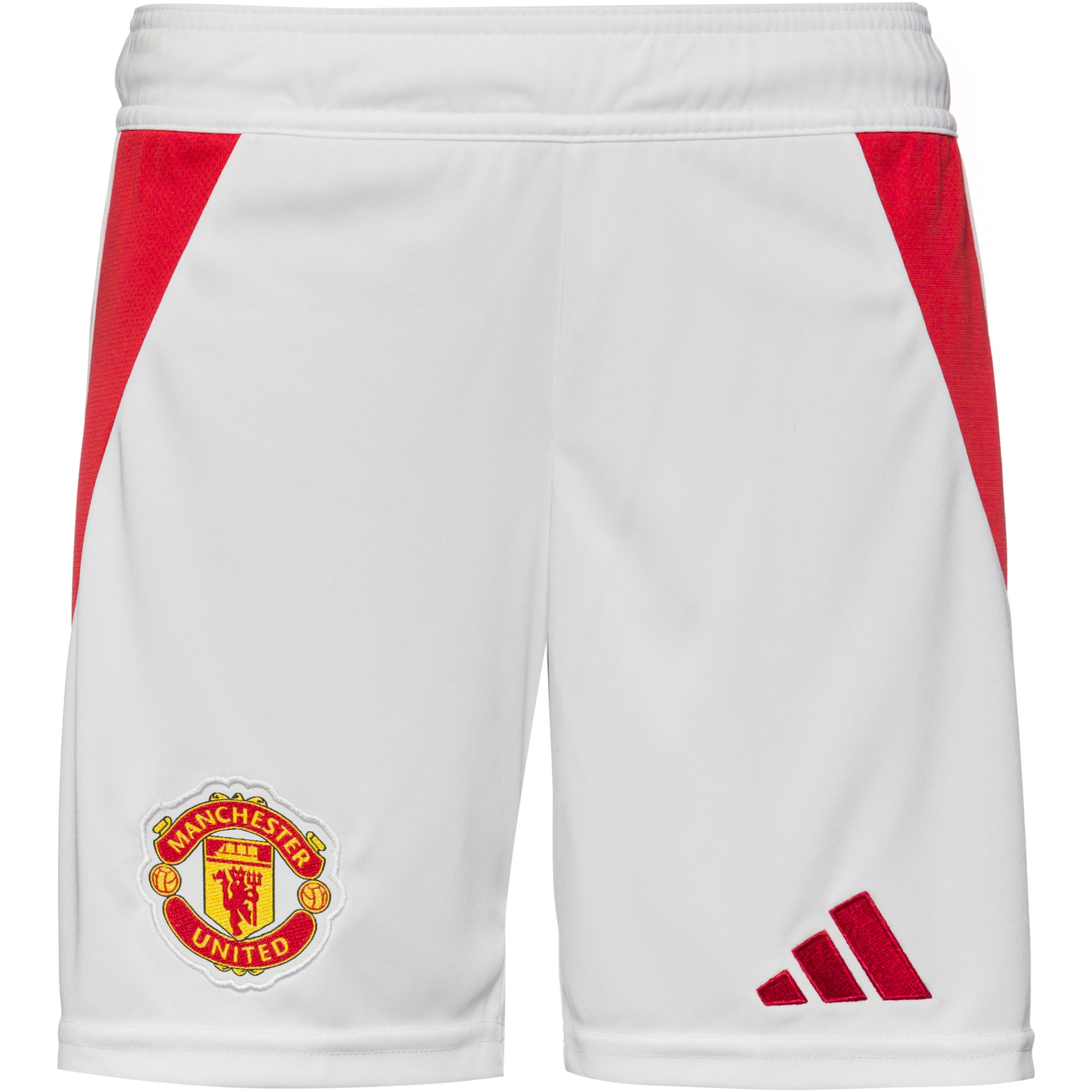 adidas Manchester United 24-25 Heim Fußballshorts Kinder