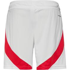 Rückansicht von adidas Manchester United 24-25 Heim Fußballshorts Kinder white