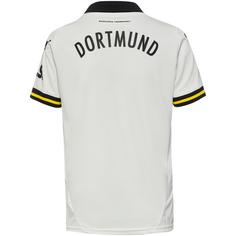 Rückansicht von PUMA Borussia Dortmund 24-25 3rd Fußballtrikot Kinder puma white