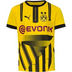 PUMA Borussia Dortmund 24-25 Cup Fußballtrikot Kinder faster yellow-puma black