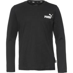 PUMA ESSENTIALS NO. 1 LOGO Langarmshirt Kinder puma black