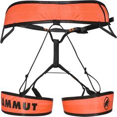 Rückansicht von Mammut Sender Light Harness Klettergurt vibrant orange