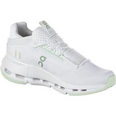 Rückansicht von On Cloudnova 2 Sneaker Damen white-sage