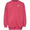 Nike Club Fleece Sweatshirt M&auml;dchen - aster pink-white