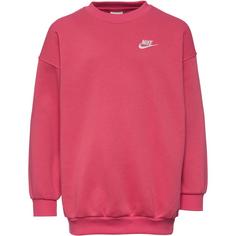 Nike Club Fleece Sweatshirt Kinder aster pink-white