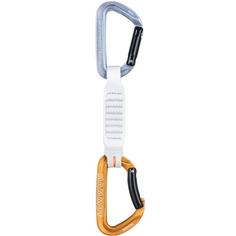 Rückansicht von Mammut Sender Keylock 12 cm Quickdraw Expressen straight gate-bent gate key lock