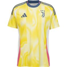 adidas Juventus Turin 24-25 Auswärts Fußballtrikot Herren pure sulfur