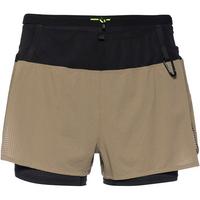 ASICS FUJITRAIL Funktionsshorts Damen - pepper - peformance black