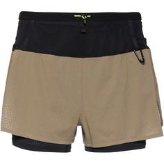 ASICS FUJITRAIL Funktionsshorts Damen pepper peformance black