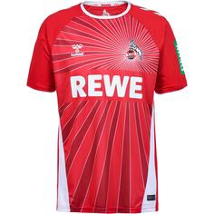 hummel 1. FC Köln 24-25 Auswärts Fußballtrikot Herren true red