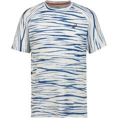 ASICS METARUN SHIBORI Funktionsshirt Herren birch blue expanse