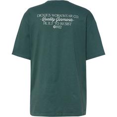 Rückansicht von Dickies Globe T-Shirt Herren lincoln green