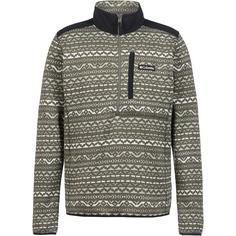 Columbia Sweater Weather II Fleecejacke Herren stone green madras multi