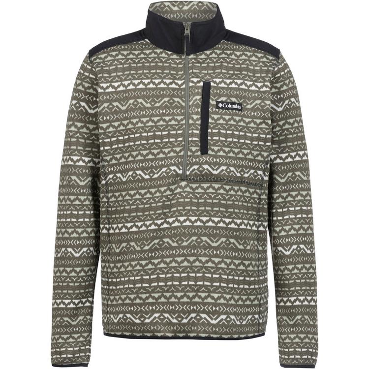 Columbia Columbia Sweater Weather II Fleeceshirt Herren - stone green madras multi - 0 | SportScheck