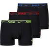 Nike EVERYDAY COTTON STRETCH Unterhose Herren - blk-gm ryl-volt-uni red swsh lf wb