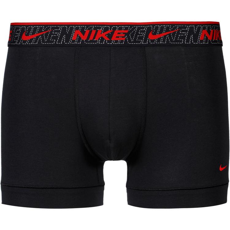 Nike Nike EVERYDAY COTTON STRETCH Unterhose Herren - blk-gm ryl-volt-uni red swsh lf wb - 1 | SportScheck