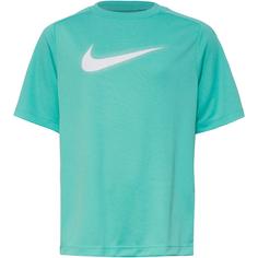 Nike Dri-FIT Multi Funktionsshirt Kinder green frost-white