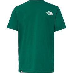 Rückansicht von The North Face SIMPLE DOME T-Shirt Kinder evergreen