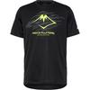 ASICS FUJITRAIL Funktionsshirt Herren - performance black-carbon-safety yellow