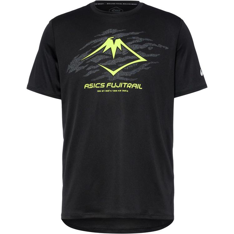 ASICS ASICS FUJITRAIL Funktionsshirt Herren - performance black-carbon-safety yellow - 0 | SportScheck